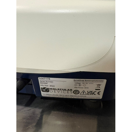 ESPECTROFOTÓMETRO DISPOSITIVOS MOLECULARES QUICKDROP
