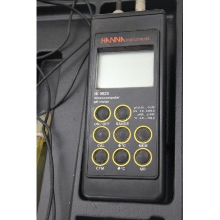 pHmetro portatil Hanna HI 9025