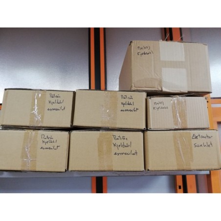 MATERIAL DE VIDRIO PARA DESTILACIÓN