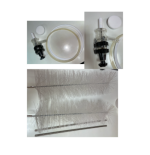 Reactor 50 litros borosilicato con accesorios y camisa refrigerante