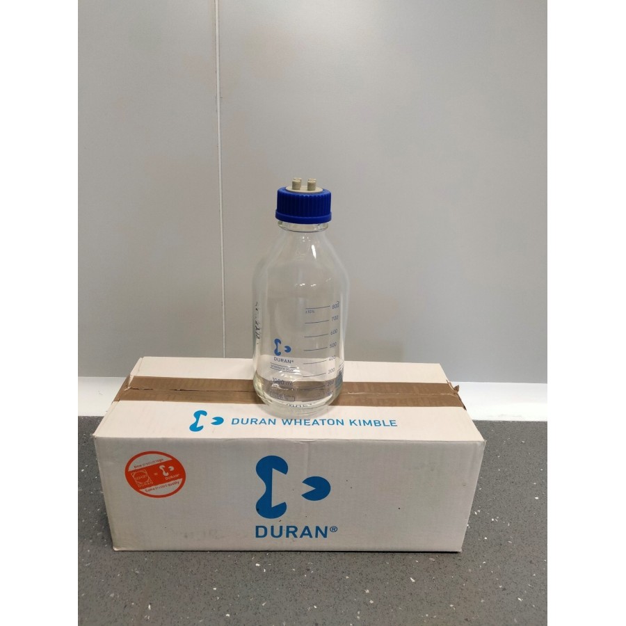 Frascos de vidrio de 1L y 500mL para cromatografía