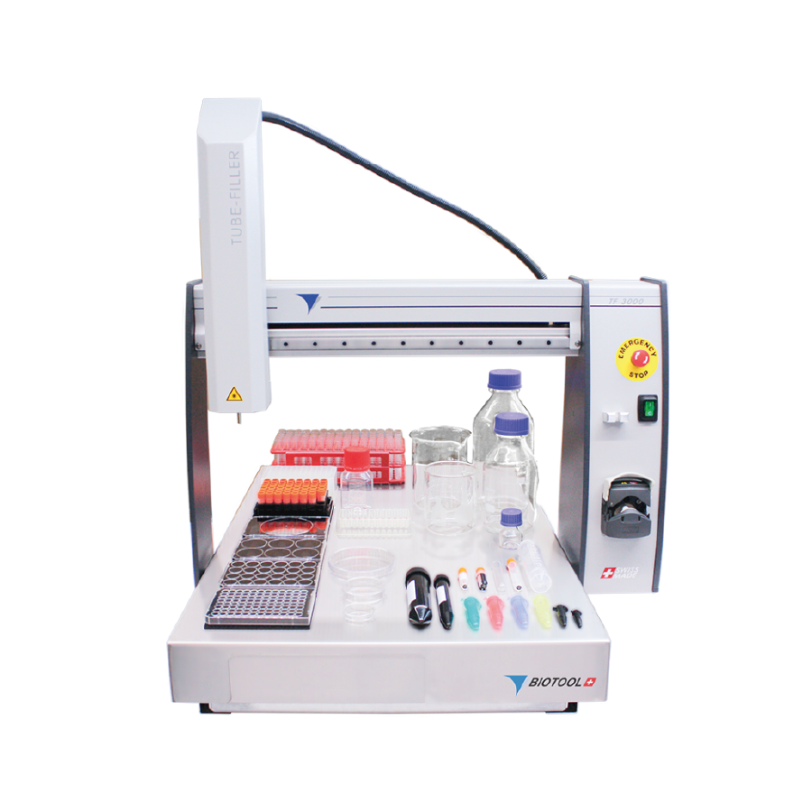 Llenador de tubos TF3000 X-Y