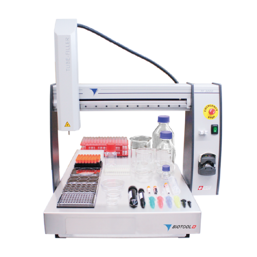 Llenador de tubos TF3000 X-Y-Z