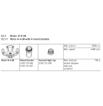 Centrifuga refrigerada Eppendorf AR 5702 - Capacidad Máx. 4x100 ml